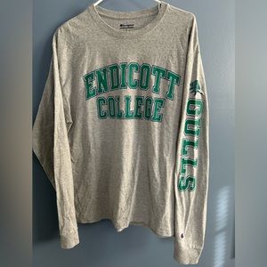 Endicott College Gulls long sleeve Champion shirt